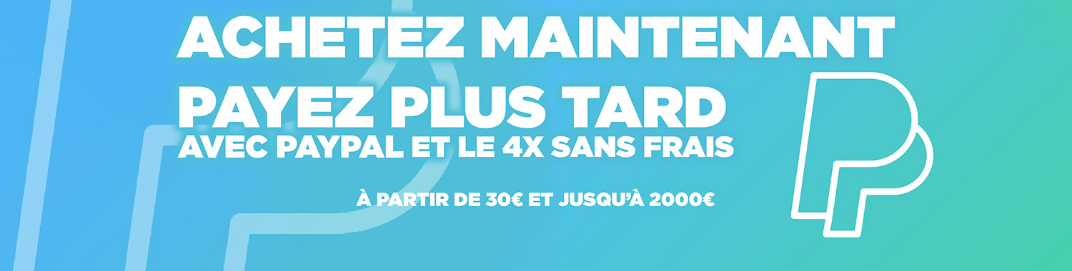 PAIEMENT EN 4X PAYPAL