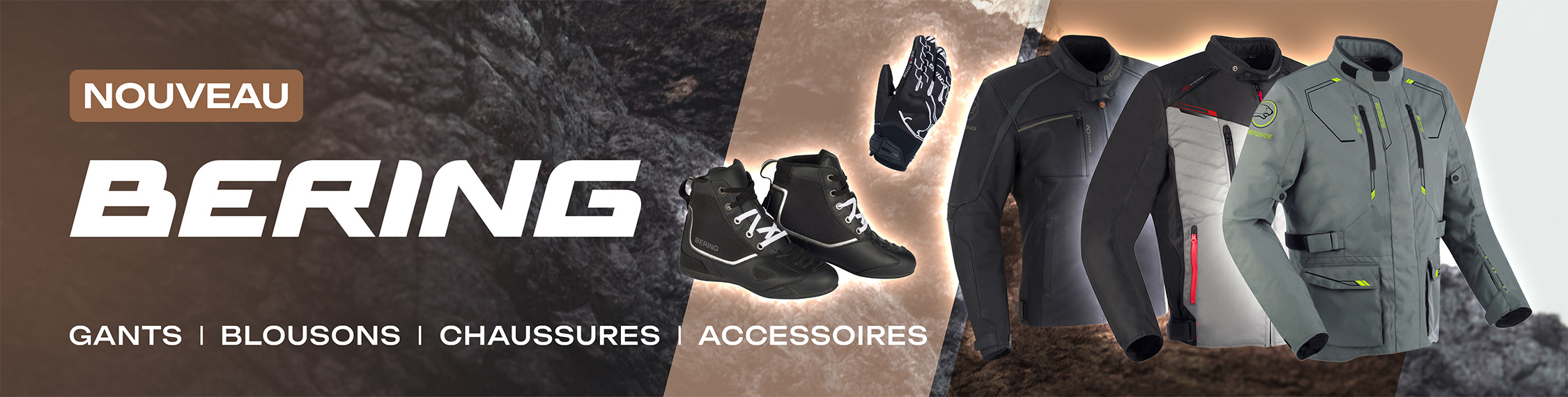 Nouvel arrivage d\'équipements BERING chez D\'Griff Moto