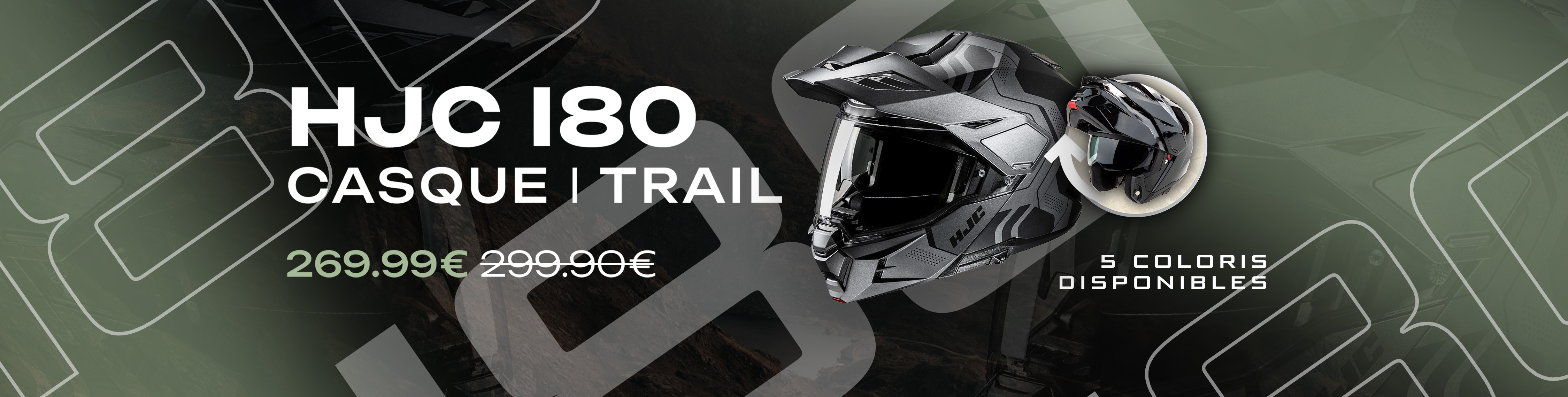 Les HJC I80 débarquent chez D\'Griff Moto !