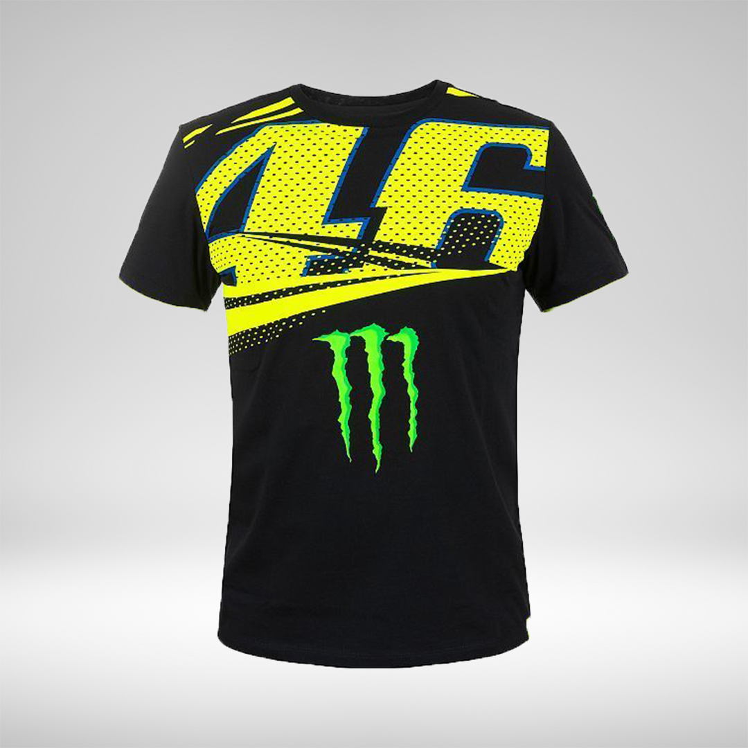 VR46 Official Valentino Rossi Monster Energy 46 T-Shirt - SPORTSWEAR