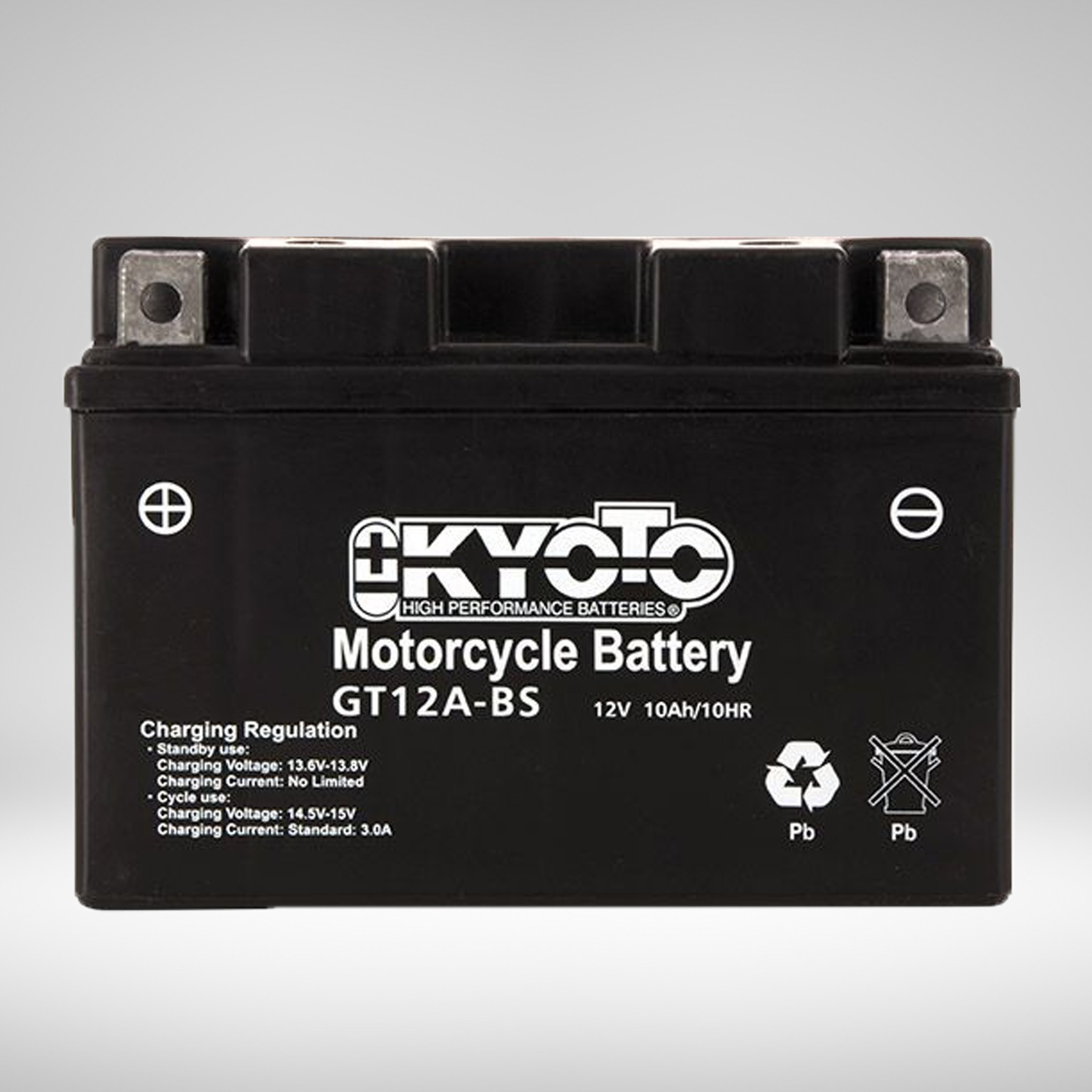 Batterie GT12A-BS Prête à l'emploi 
