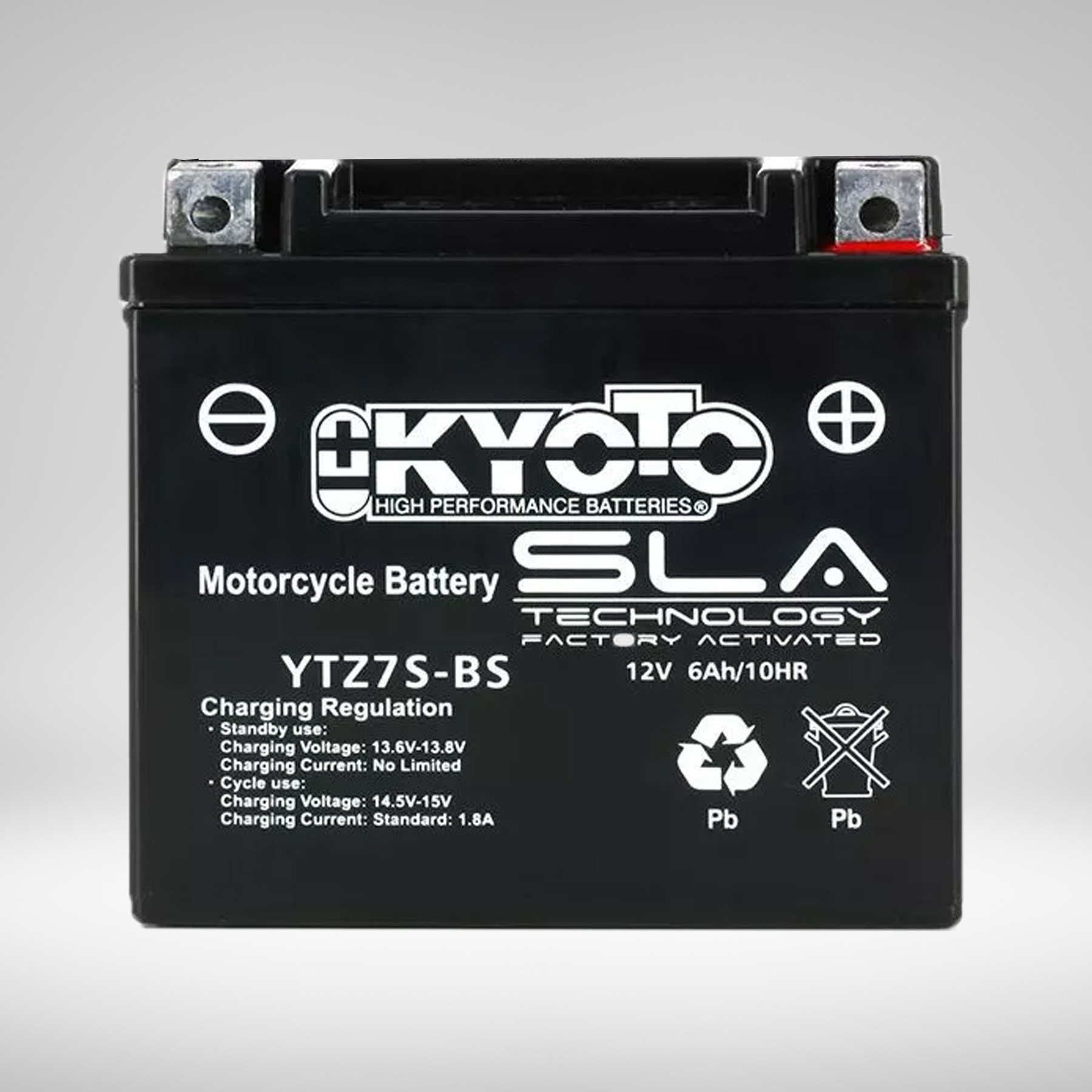 Batterie YTZ7S-BS Prête à l'emploi 