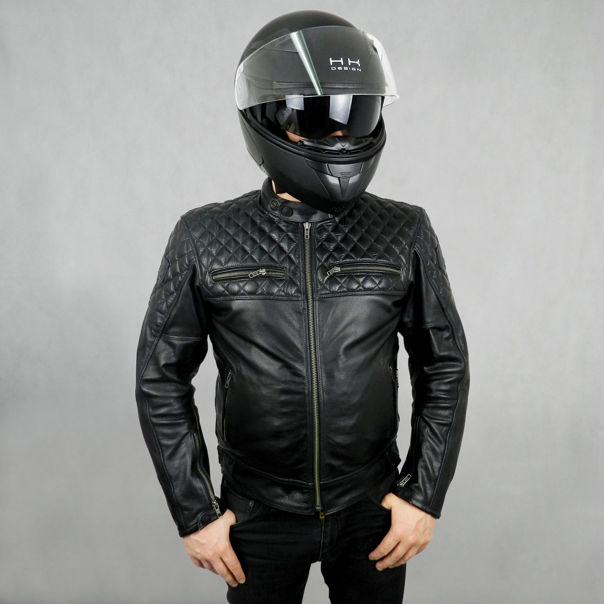 Blouson cuir moto qualit marque pas cher d griff promo