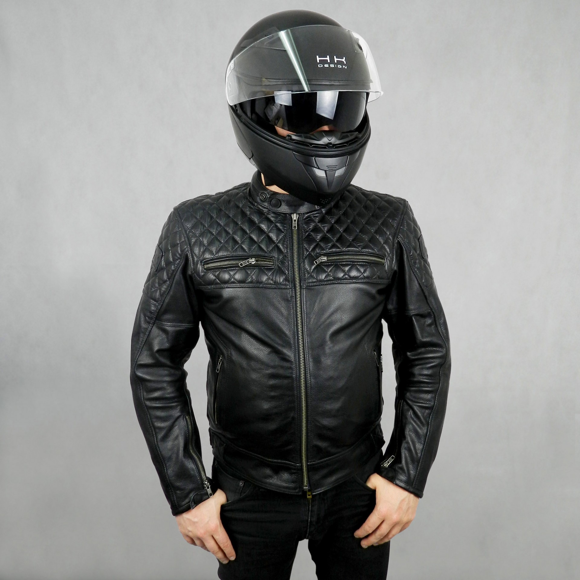 Blouson cuir moto qualité marque pas cher dégriffé promo