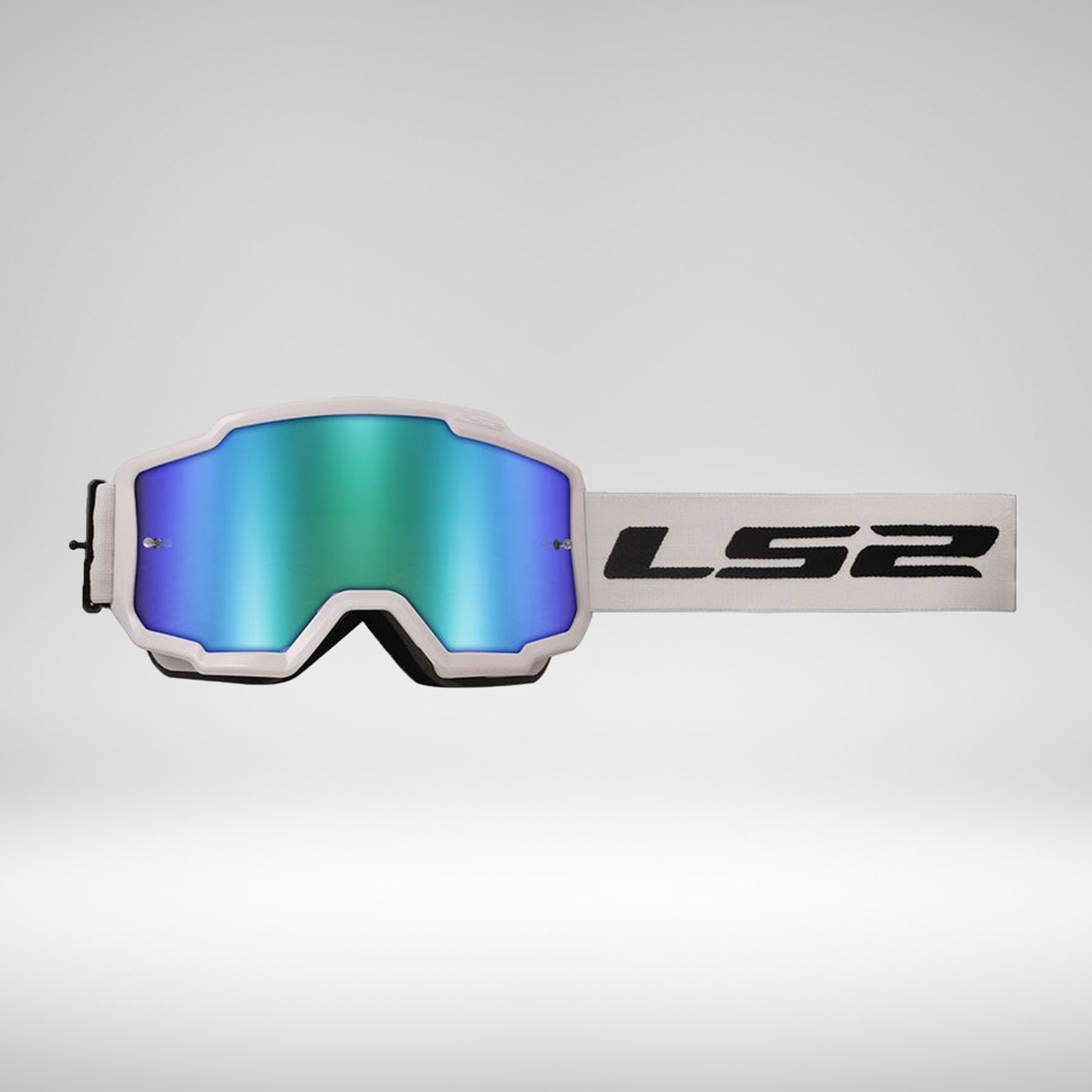 Charger Goggle White HV green iridium Couleur