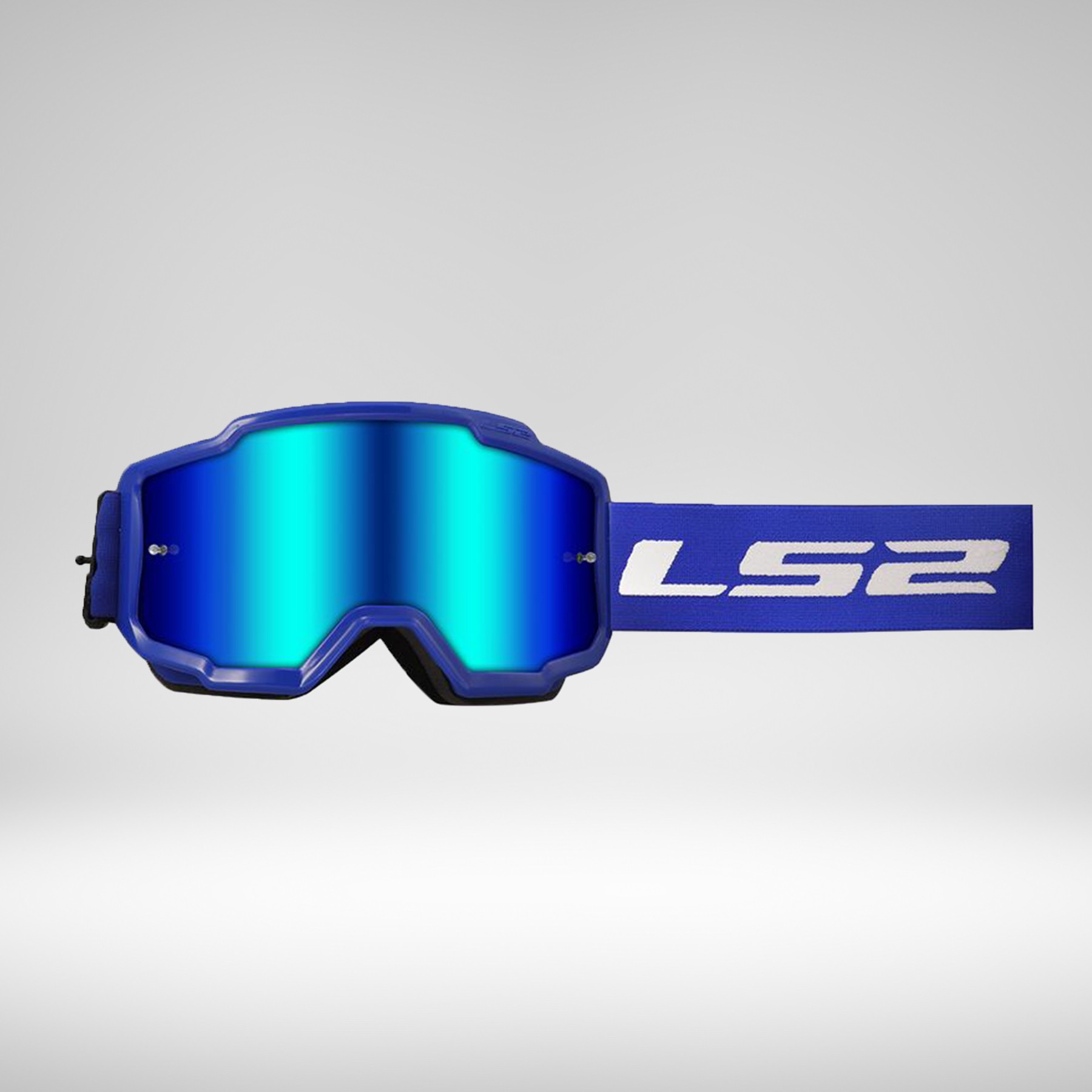 Charger Goggle Blue Iridium Visor Couleur