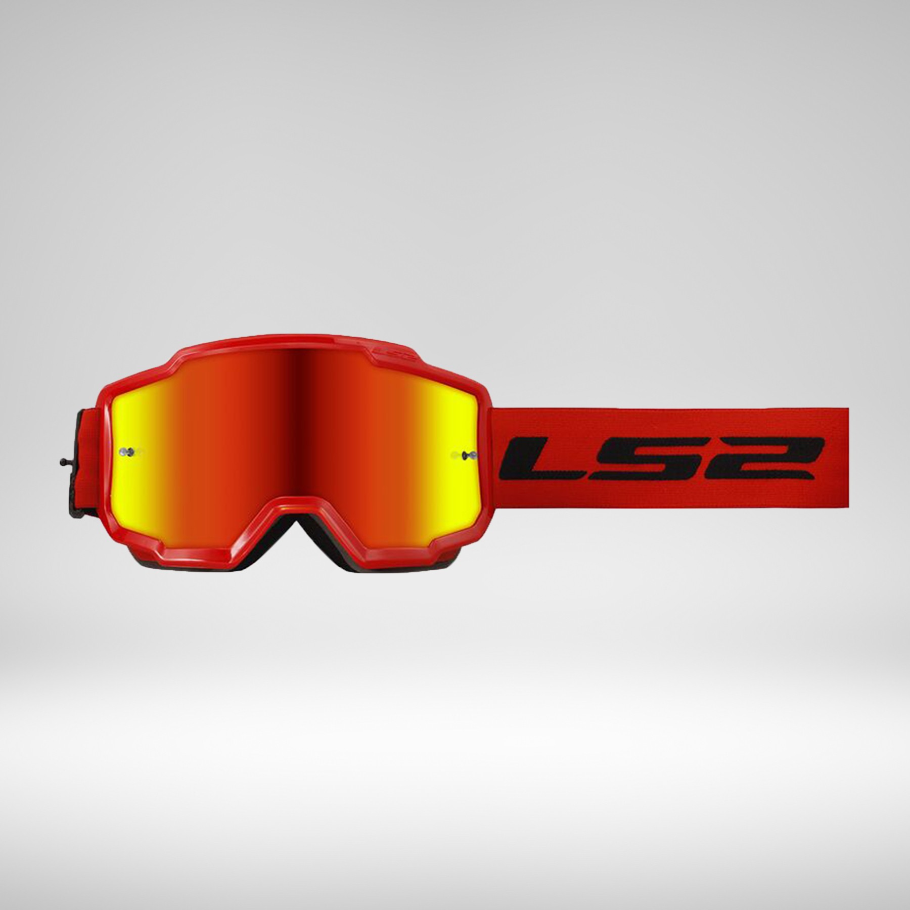 Charger Goggle Red Iridium Visor Couleur