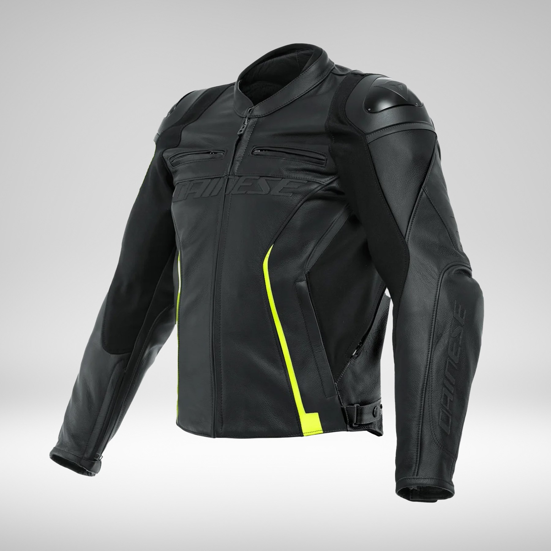 VR 46 Curb Leather Jacket Couleur