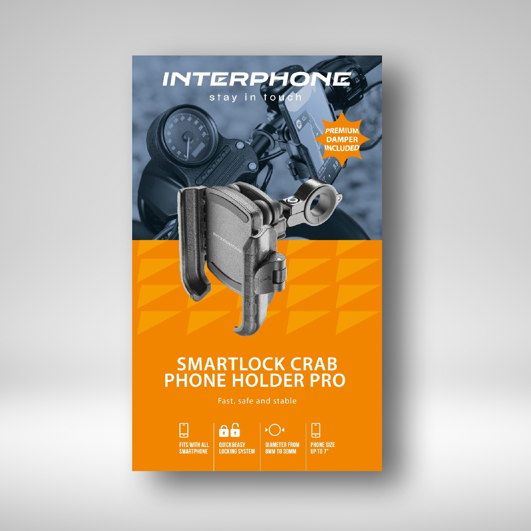 Smartlock Crab Phone Holder Pro 