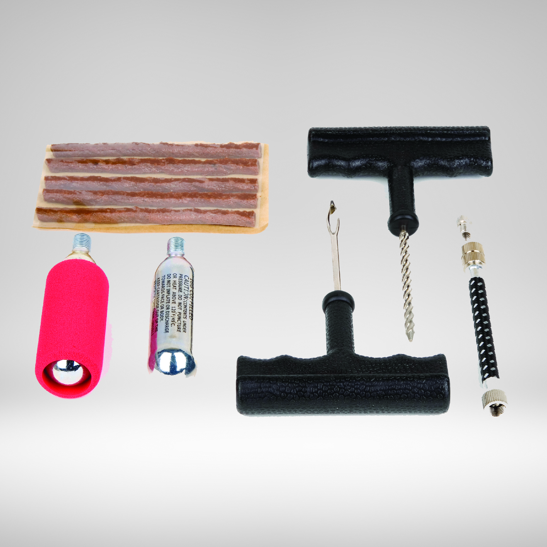 Kit Complet de Réparation Rapide pour Pneu 