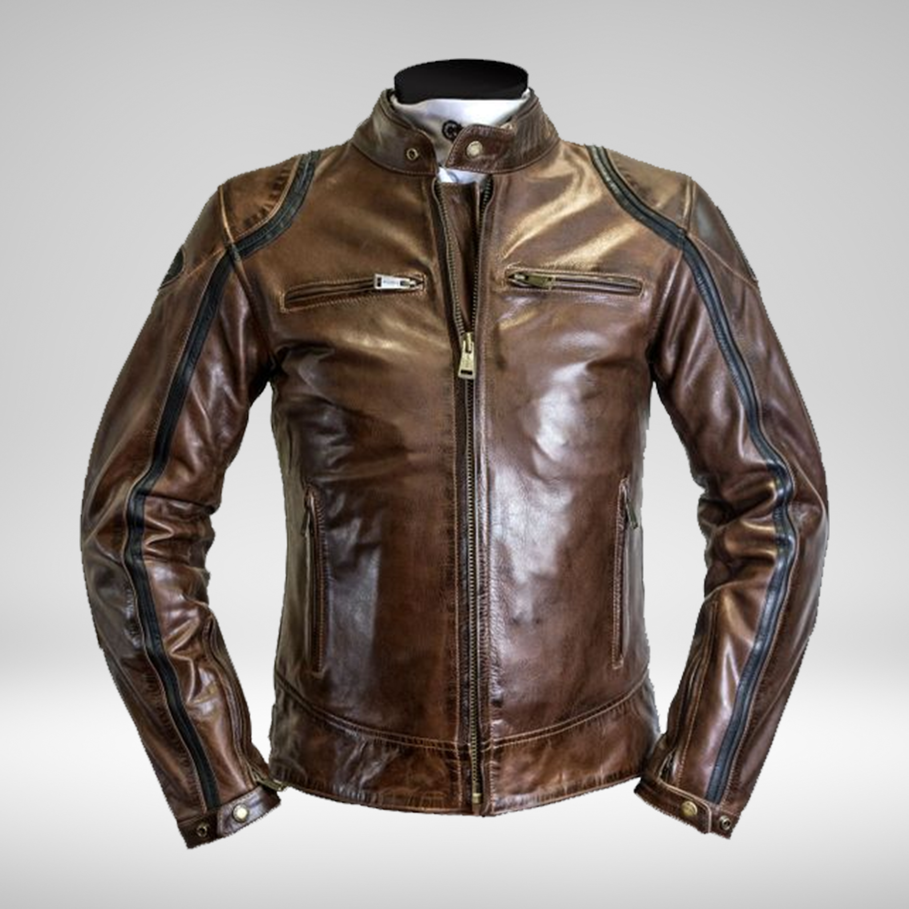 Helstons Modelo Cuir Rag Couleur