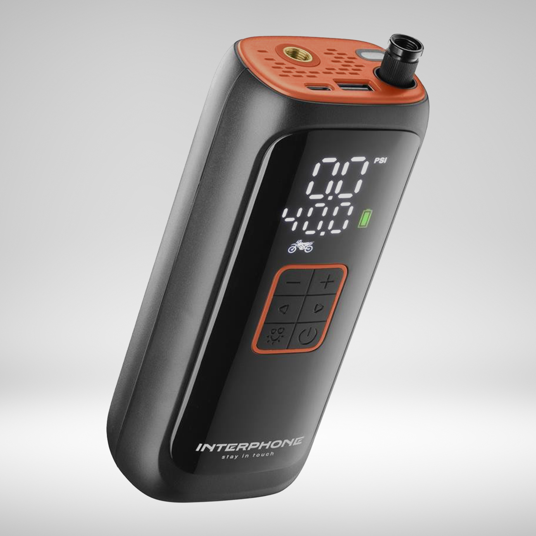 Compresseur Smart Air Pump 4000 mah Interphone Couleur