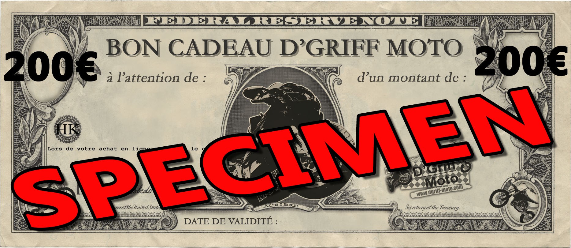 Cheque Cadeau 200€ 