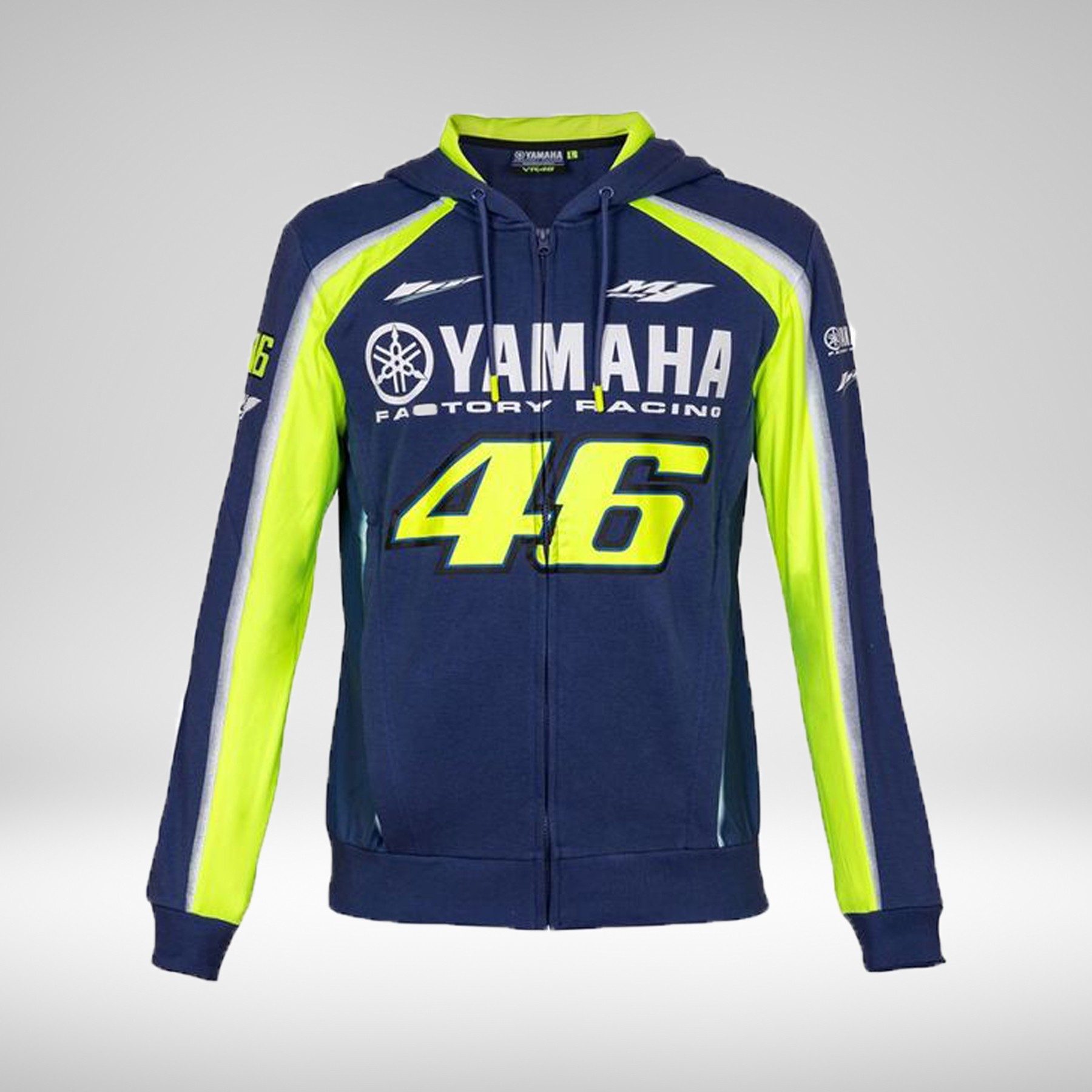 Hoodie Zip Yamaha racing VR|46 Couleur