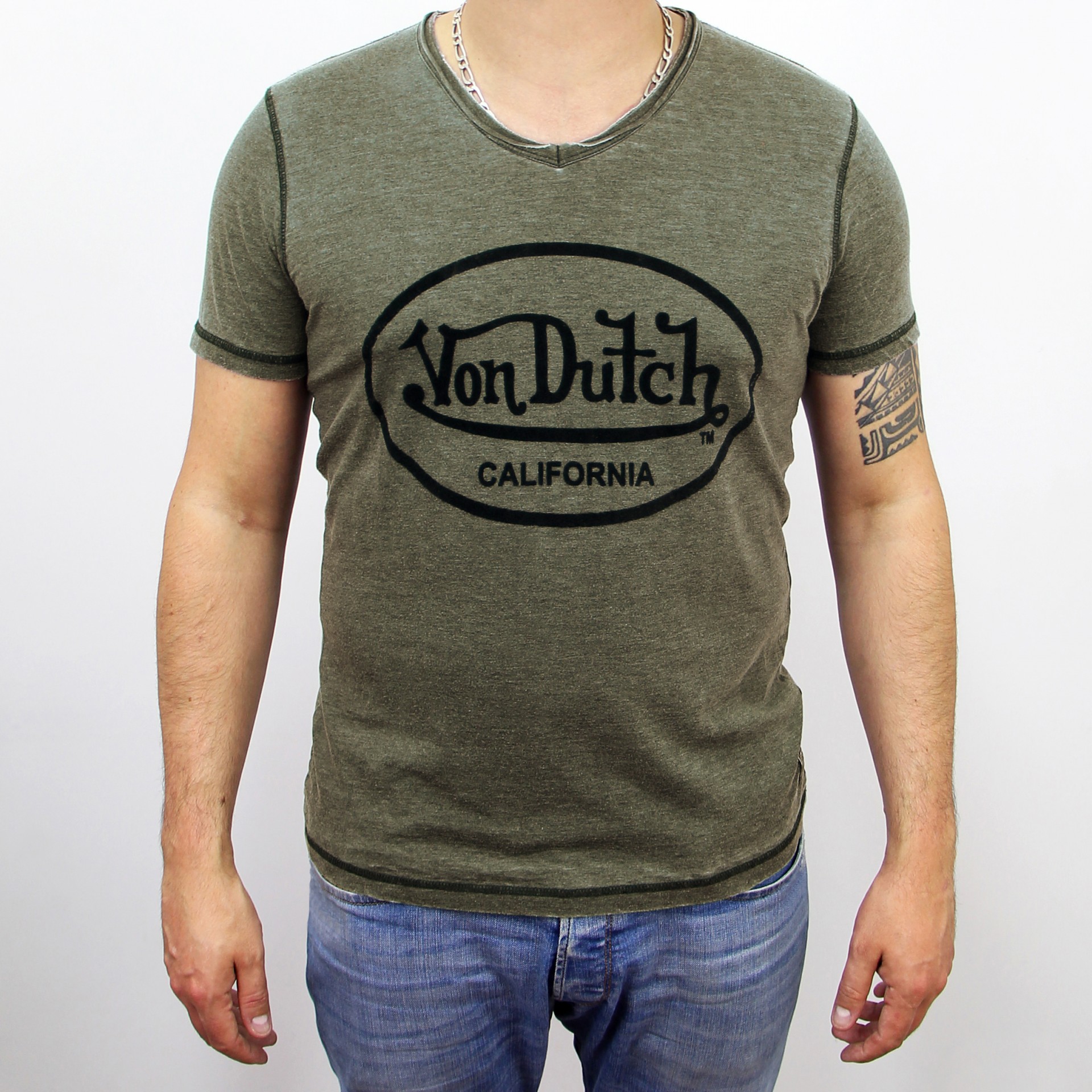 T-shirt Von Dutch Classic Couleur