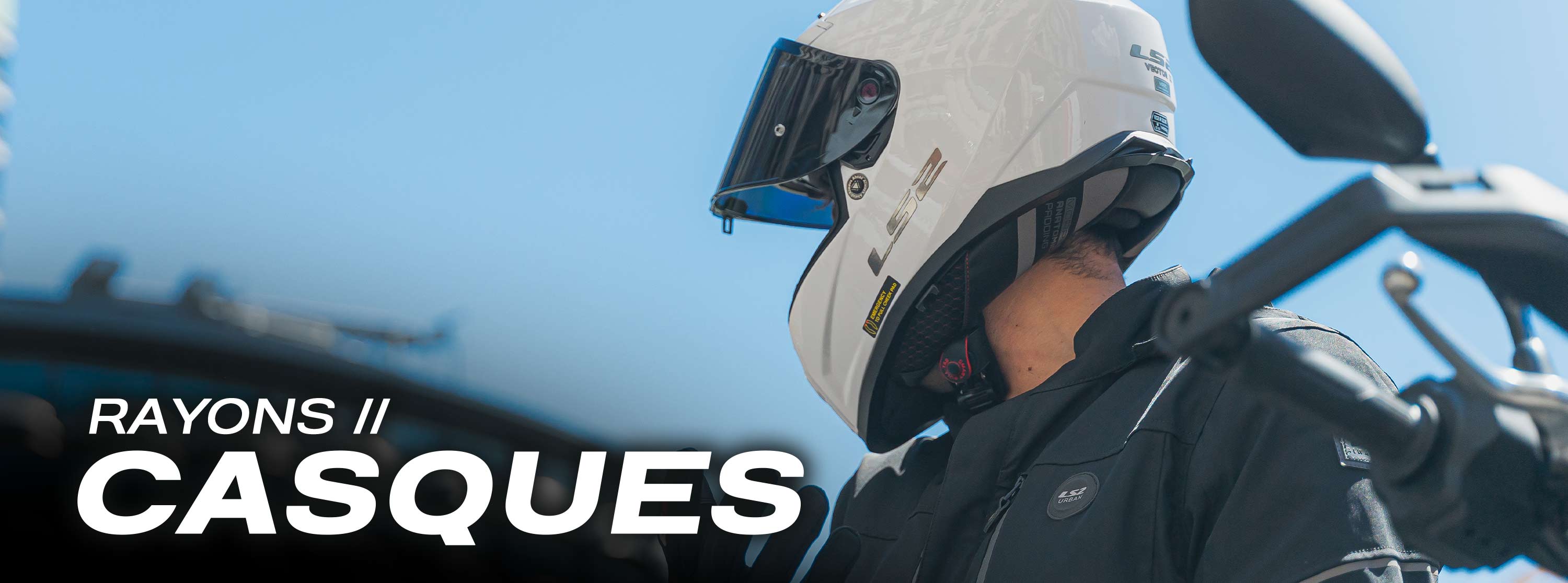 Casques moto