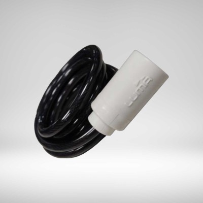 Antivol spiral 7318 1500x8mm Blanc