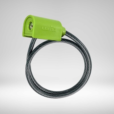 Antivol câble 7334 650x10mm Vert