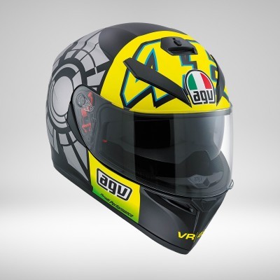 K-3 SV Top Winter Test VR46 Noir/Gris