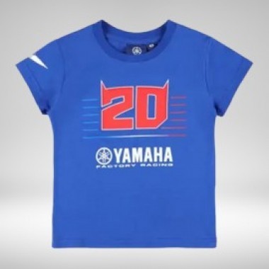 QUARTARARO TEE-SHIRT KID BIG 20 YAMAHA - photo 0