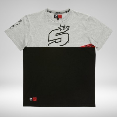 TEE-SHIRT JZ5 ZONE Noir/Gris