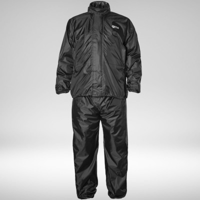 Ensemble de pluie veste et pantalon Noir