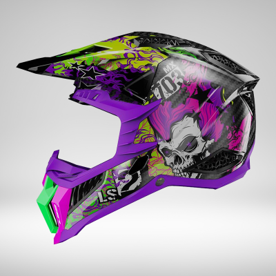 MX703 C X-Force Fireskull Carbon Violet