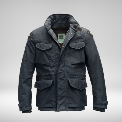 Ethan Field Jacket Bleu Foncé