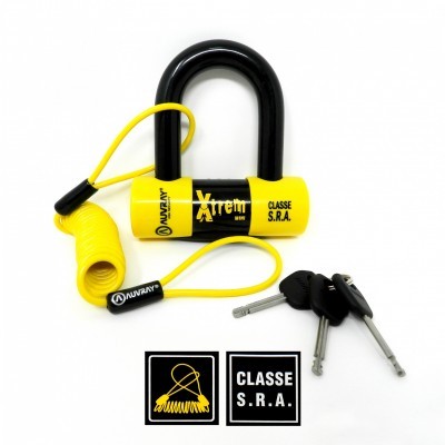 Bloque Disque Xtrem Mini SRA + Cordon de rappel Jaune