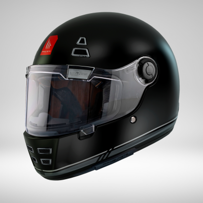 MT Helmets Jarama SV Solid Noir Mat