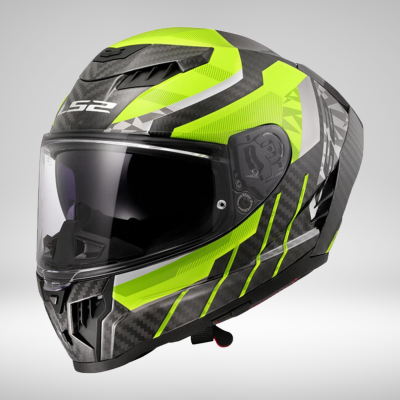 FF807 Dragon Trax Carbone Jaune fluo