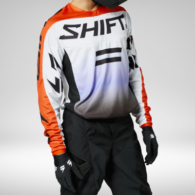 Maillot White Label FADE Orange