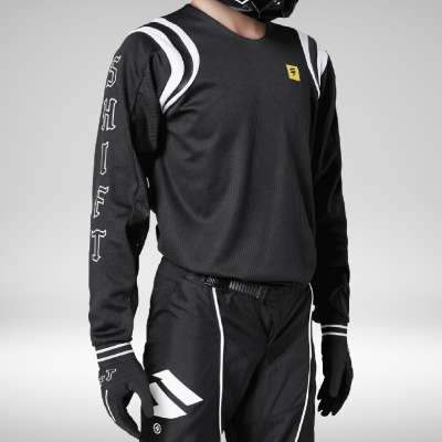 Maillot Youth White Label FLARE Noir