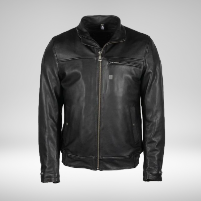 HELSTONS Blouson cuir Ben Noir