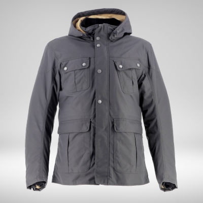 Blouson textile HELSTONS Forward Gris