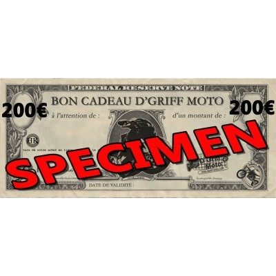 Cheque Cadeau 200€