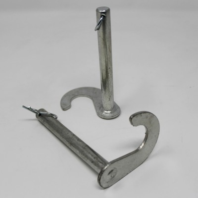 Fourchette Diabolo pour paddock stand arrière Argent