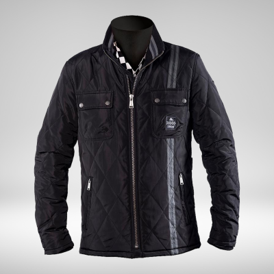 Kinley tissus Noir