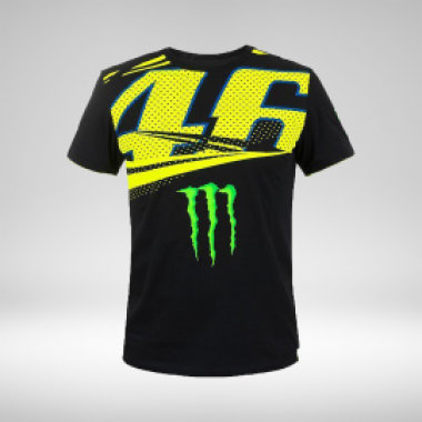 VR46 Official Valentino Rossi Monster Energy 46 T-Shirt - photo 0