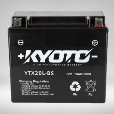 Batterie YTX20L-BS Prête à l'emploi - photo 0