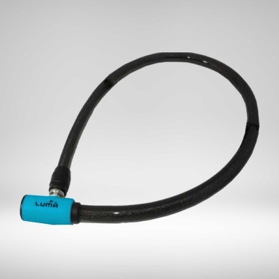 Antivol câble 7336 900x15mm Bleu