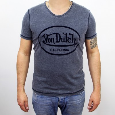 T-shirt Von Dutch Classic Gris